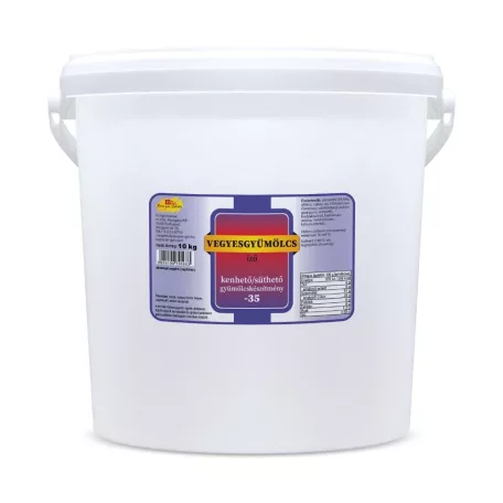 Vegyesgyümölcs ízű kenhető/ süthető töltelék – 35 10 kg