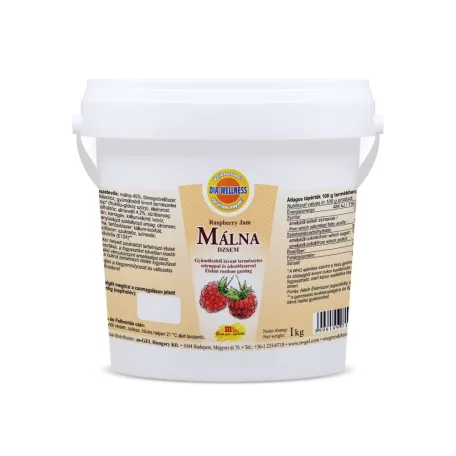 Dia-wellness Málna dzsem 1 kg