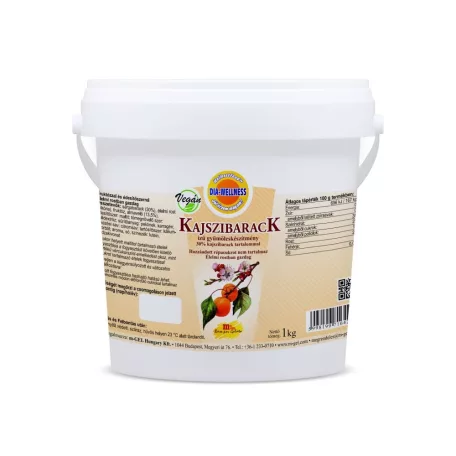 Dia-Wellness Vegán Kajszibarack ízű gyümölcskészítmény 30% 1 kg