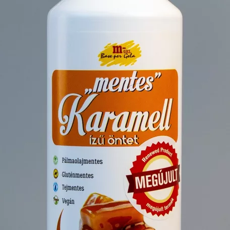 Mentes karamell ízű öntet fagyihoz/sütihez 500 g