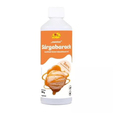„Mentes” sárgabarack öntet zéró hozzáadott cukorral 500 g