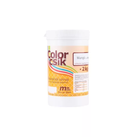 Mangó ízű color csík Rainbow 2 kg