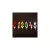 SZÁMGYERTYA FEHÉR/SZÍNES 15db/doboz rózsaszín 7