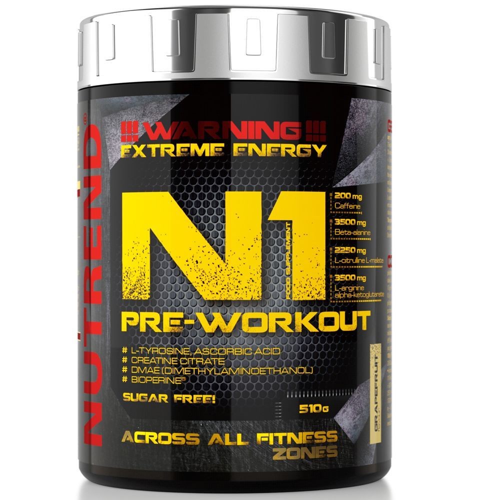 Nutrend N1 Pre Workout Booster 510g Fittprotein hu