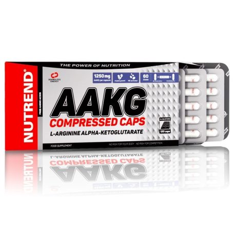 Nutrend AAKG Compressed Caps - 120 kapszula aminosav készítmény