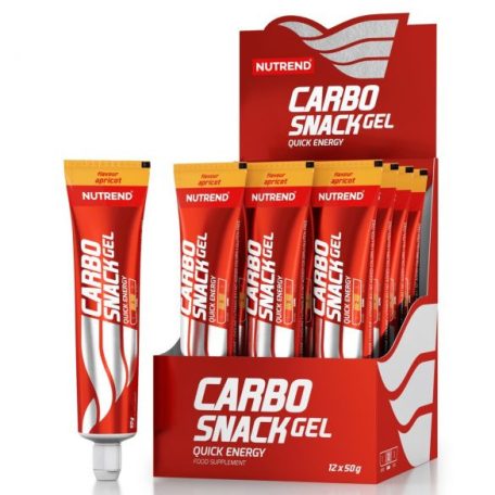 Nutrend Carbosnack tubus 1karton állóképességi sportokat űzőknek készült energizáló