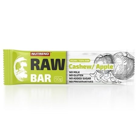 Nutrend Raw Bar 1karton energia vagy fehérjeszelet
