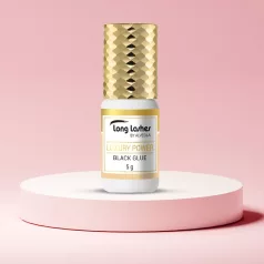 Long Lashes Luxury Power Black műszempilla ragasztó 5ml