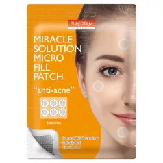PureDerm Anti-akne mikrotűs anti-aging bőrtapasz 6db