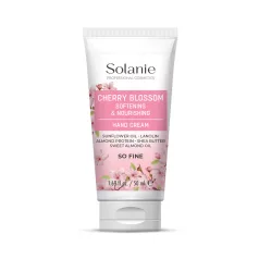   Solanie So Fine Puhító és tápláló kézkrém cseresznyevirág illattal 50ml