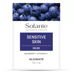 Solanie Alginát Sensitive Bőrnyugtató maszk 6g+2g