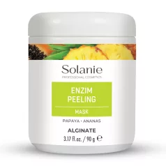 Solanie Enzim peeling  tégelyes 90g