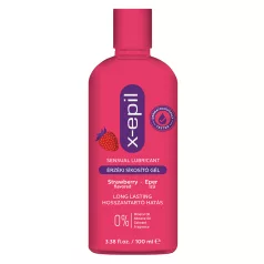 X-Epil Érzéki síkosító gél eper ízű 100ml