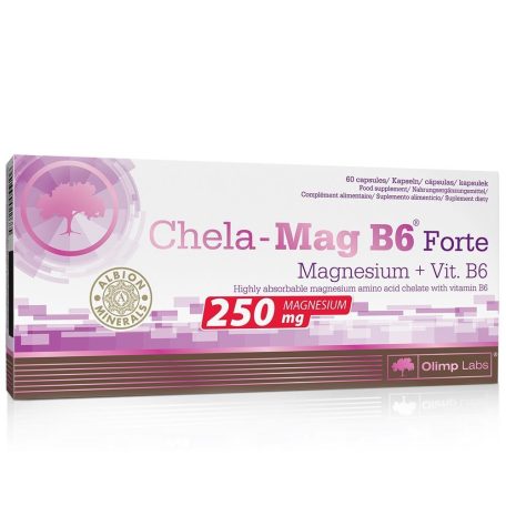 Olimp Chela-Mag B6 Forte Mega 60 kapszula ásványi anyag készítmény magnéziummal