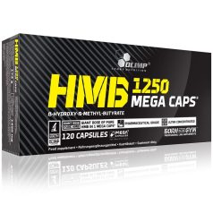 Olimp HMB Mega Caps (1250 mg) - 120 kapszula teljesítményfokozó sportolóknak, testépítőknek