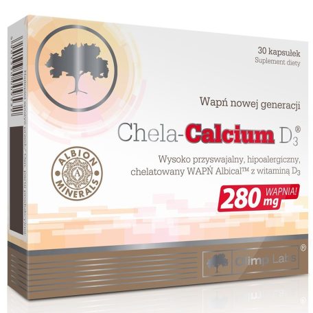 Olimp Labs Chela Calcium D3® 30 kapszula kalcium vitamin készítmény
