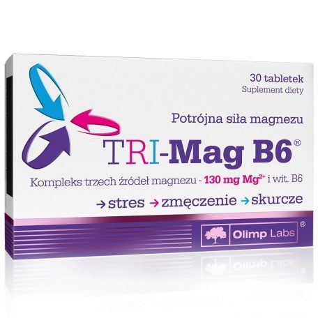 Olimp Labs TRI-MAG B6™ - 30 tabletta ásványi anyag készítmény magnéziummal