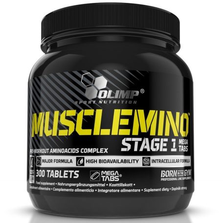 Olimp Musclemino stage 1 -  300 tabletta komplex aminosav készítmény