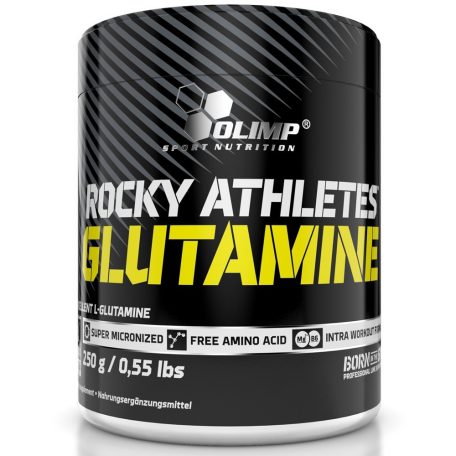 Olimp Rocky Athletes GLUTAMINE -  250 g aminosav készítmény