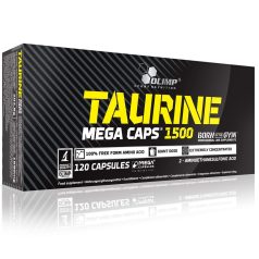 Olimp Taurine Mega Caps® 120 kapszula aminosav termék sportolóknak