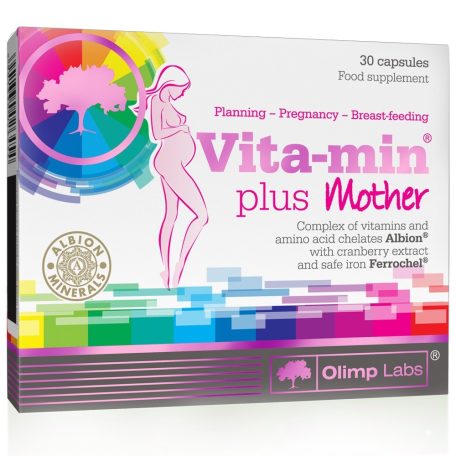 OLIMP Vita-Min Plusz Mother vitamin - 30 kapszula több féle vitamint tartalmazó termék