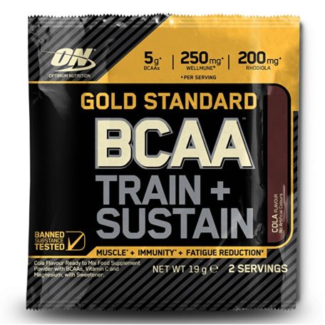 ON Gold Standard BCAA Train + Sustain 1karton aminosav táplálékkiegészítő