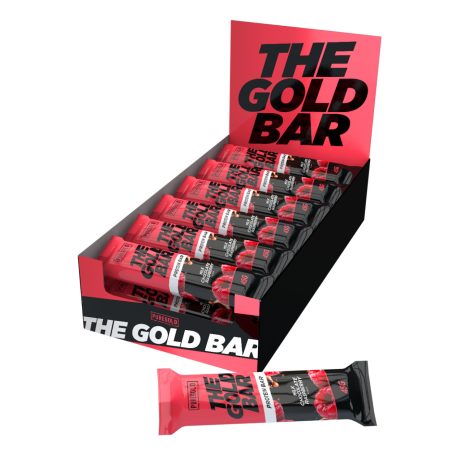 PuregGold Goldbar Crispy Choco Raspberry 18X45g Box