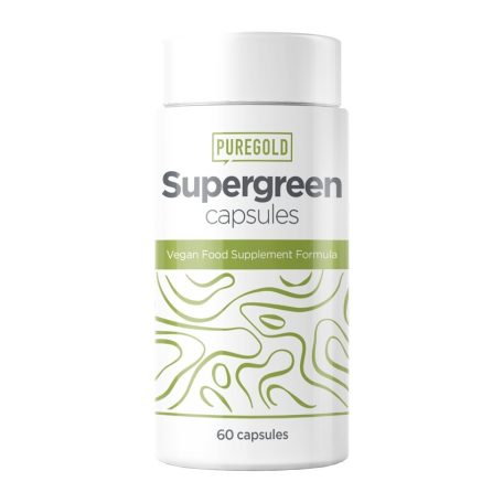 PureGold Super Green étrend-kiegészítő 60 kapszula