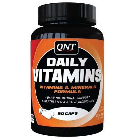 QNT Daily Vitamins - 60 kapszula vitamin sportolóknak