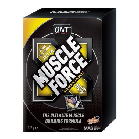 QNT Muscle Force - 30 csomag teljesítményfokozó sportolóknak, testépítőknek