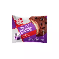 FITSPO Protein Collagen Cookie Vanilla 1 karton (70gx10db)