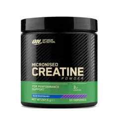   Optimum Nutrition Micronised Creatine Powder 247.5g Blue Raspberry