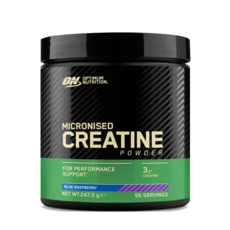 Optimum Nutrition Micronised Creatine Powder 247.5g Blue Raspberry