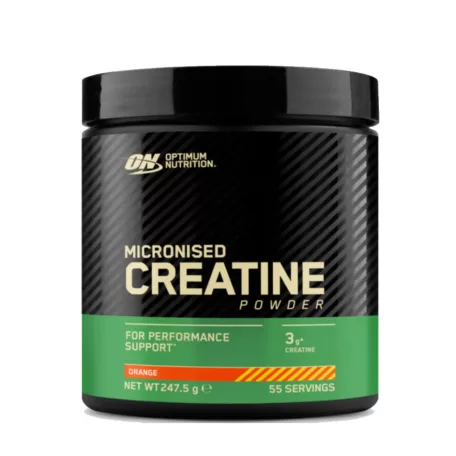 Optimum Nutrition Micronised Creatine Powder 247.5g Orange