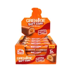   GRENADE Soft Core Chocolate Peanut Butter Protein Bar 1 karton (50gx12db)