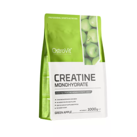 OstroVit Creatine Monohydrate 1000 g - Green apple