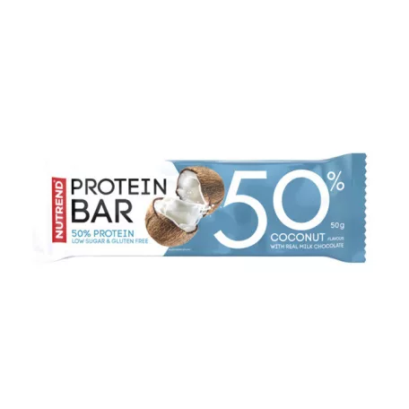 NUTREND PROTEIN BAR 50% COCONUT 1 karton (50gx30db)