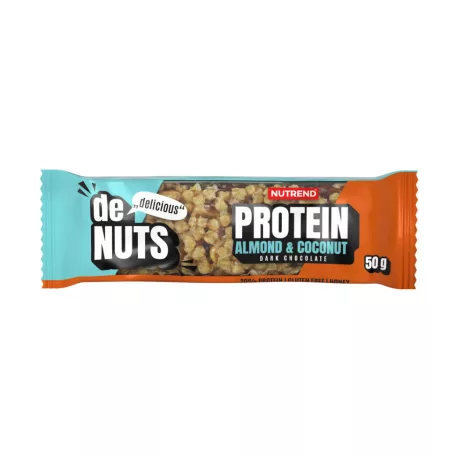 NUTREND DeNuts Protein Almond+Coconut 1 karton (50gx24db)