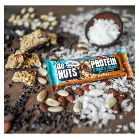 NUTREND DeNuts Protein Almond+Coconut 1 karton (50gx24db)