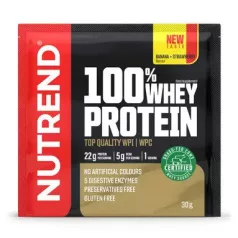   NUTREND 100% Whey Protein Banana+Strawberry 1 karton (30gx10db)