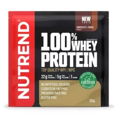   NUTREND 100% Whey Protein Chocolate+Cocoa 1 karton (30gx10db)