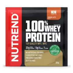 NUTREND 100% Whey Protein Caramel Latte 1 karton (30gx10db)