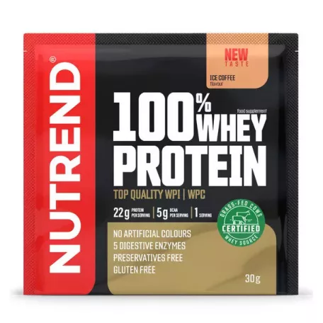 NUTREND 100% Whey Protein Ice Coffe 1 karton (30gx10db)