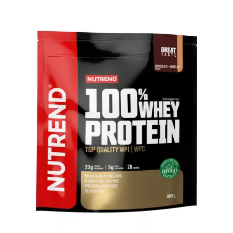 NUTREND 100% Whey Protein 800g Chocolate+Hazelnut