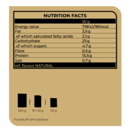 NUTREND Protein Pancake 650g Natural