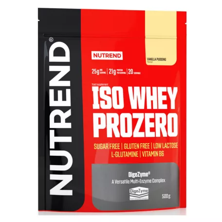 NUTREND Iso Whey Prozero White Chocolate 1 karton (25gx20db)