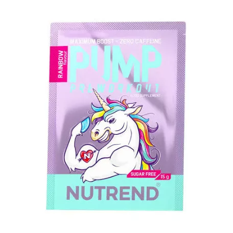 NUTREND Pump Preworkout 15g Rainbow