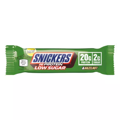 SNICKERS High Protein Low Sugar Bar Hazelnut 1 karton (57gx12db)