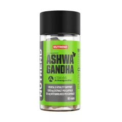 NUTREND Ashwagandha - nyugtató energizáló - 60 kapszula
