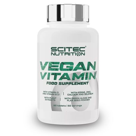 Scitec Vegan Vitamin 60 tabletta